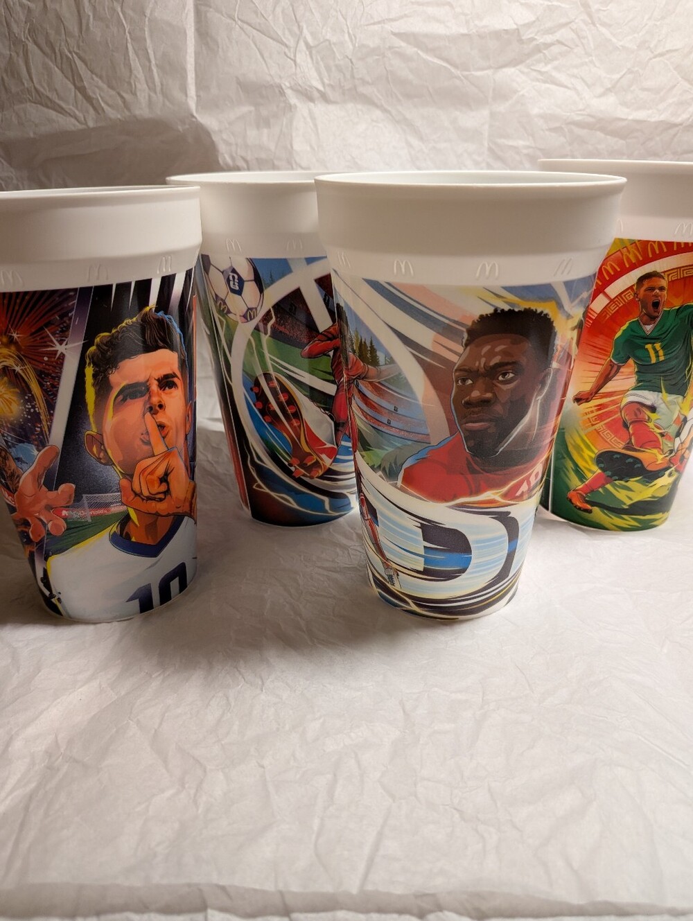 (4) McDonald's 2026 World Cup Soccer Cups